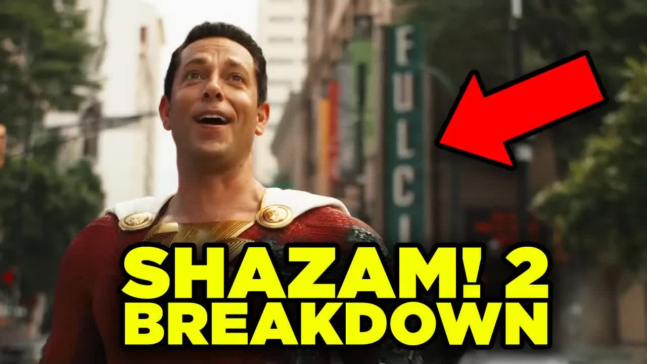 Shazam: Fury of the Gods trailer breakdown! Easter eggs & details you