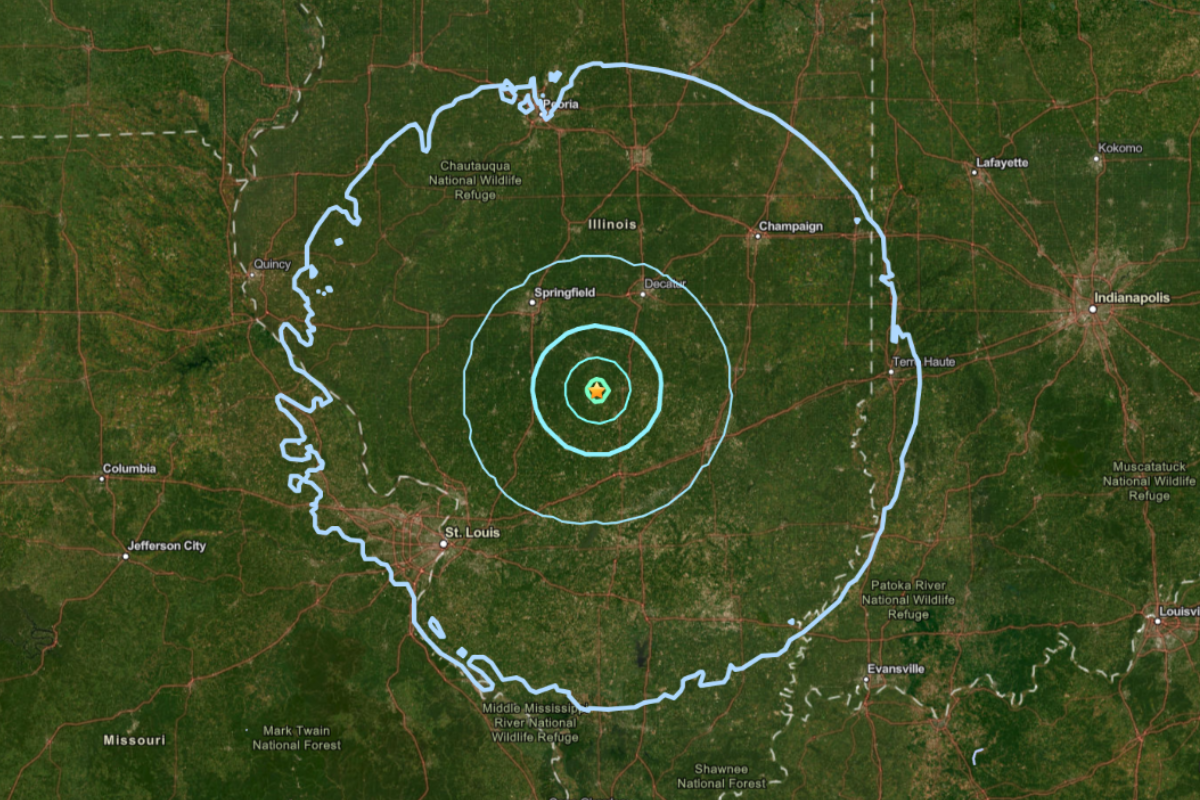 Illinois earthquake rattles St. Louis with 3.5 magnitude quake<br><br>