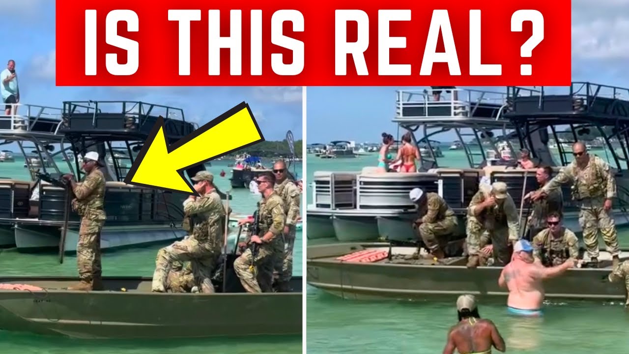 Who thought this was a good idea? Army Rangers firing at beach