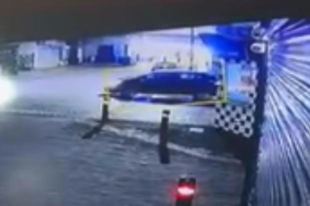 Watch: Street CCTV captures moment driver crashed into Southend shopfront