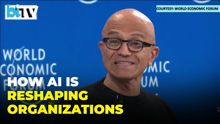 Microsoft CEO Satya Nadella on how AI is transforming organizations ...