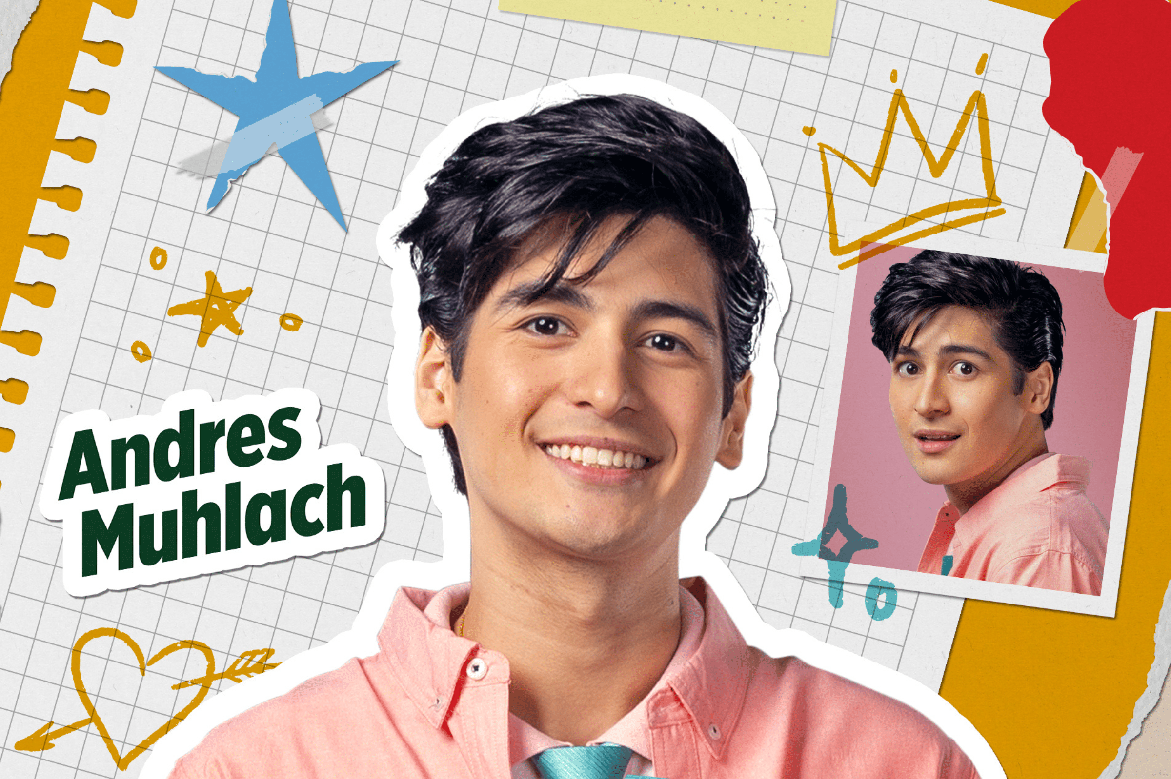 Pressure aside, Andres Muhlach is excited to breathe new life into Adie