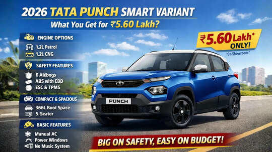 2026 Tata Punch base variant explainer - What is offered for Rs 5.60 lakh?