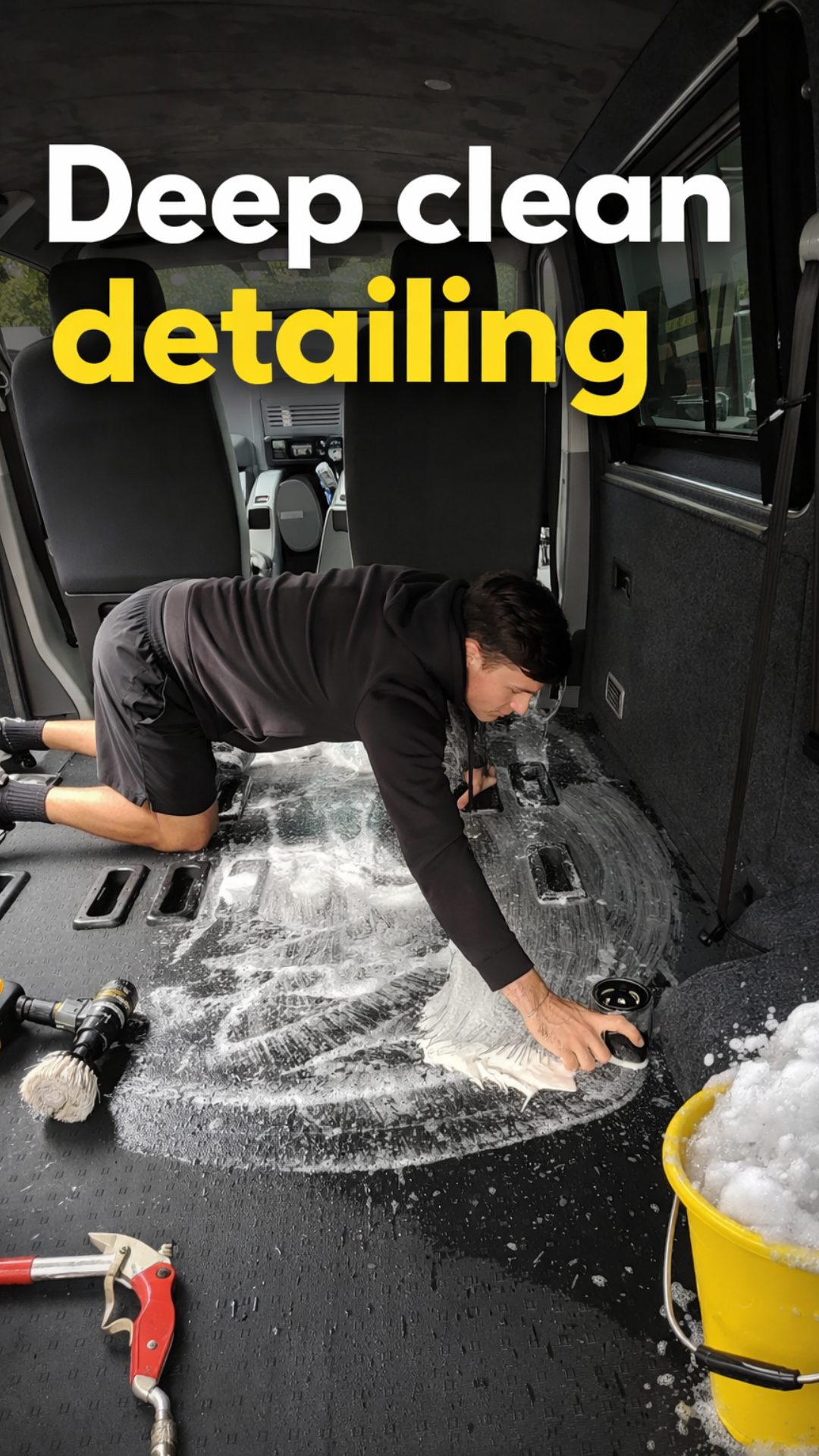 Deep clean detailing full interior and exterior transformation