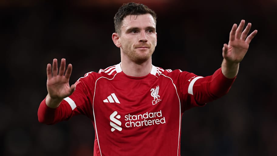 Andy Robertson’s Liverpool tenure will surely come to an end this summer. | MB Media/Getty Images