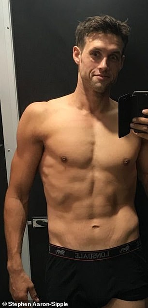 The star showed off the impressive transformation