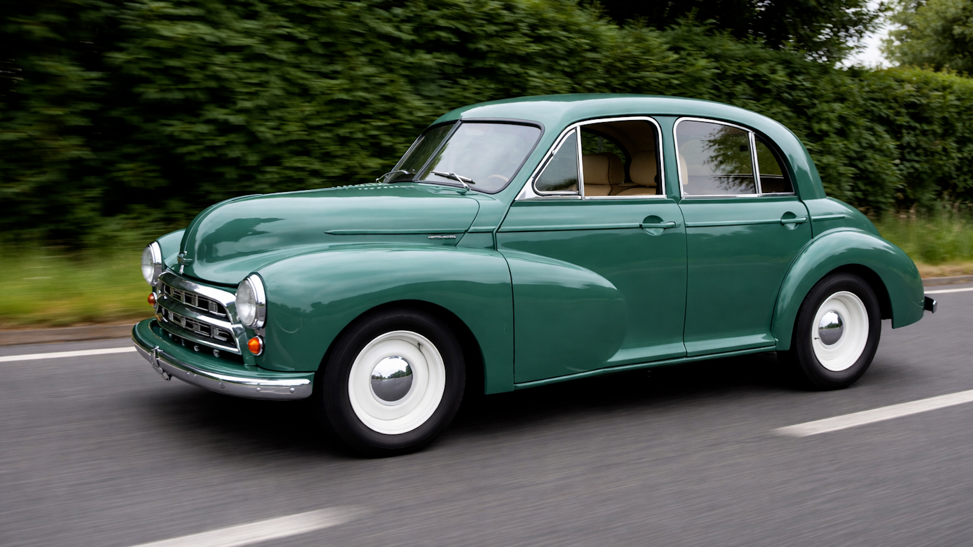 A British classic rebuilt with American engine