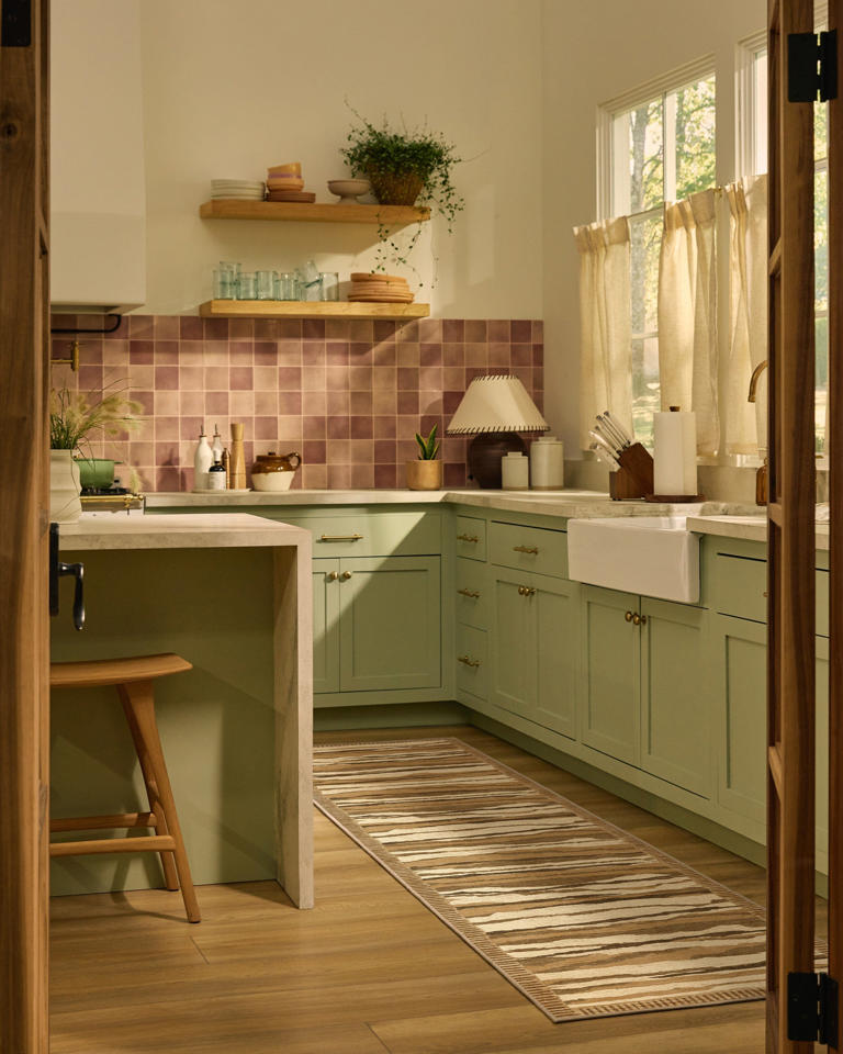 Ruggable's new Eclectic Kitchen collection bursts with cozy creativity