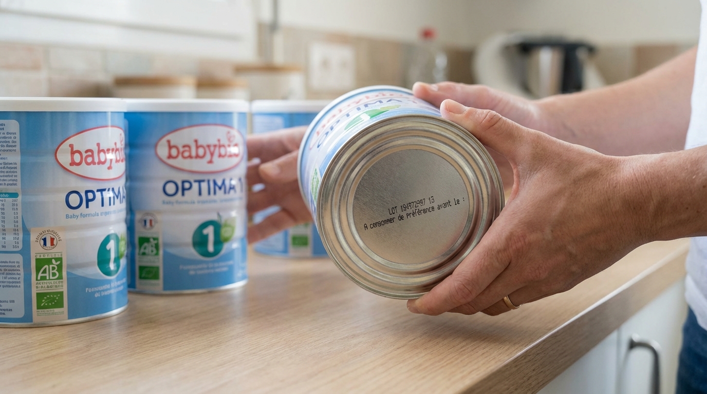 Babybio Optima 1 : si cette boîte de lait pour bébé est chez vous, ces ...