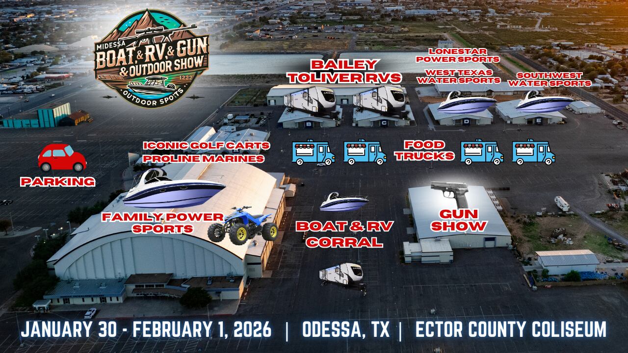 Midessa boat, RV, gun & outdoor show returns to Ector County Coliseum