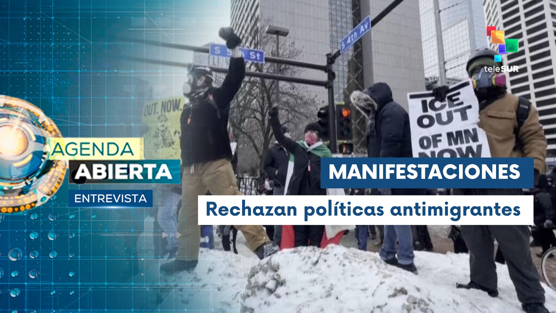 Entrevista | Manifestantes denuncian el uso excesivo de la fuerza en EE.UU.