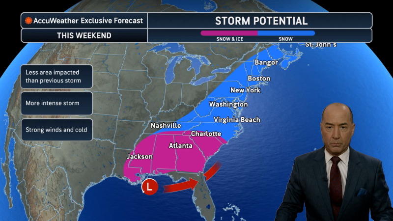 Another major winter storm could be on the way for the eastern US<br><br>