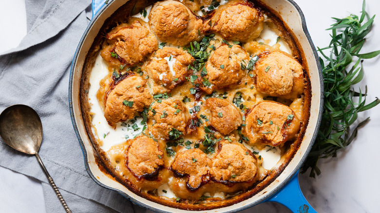 Lobster tarragon pot pie recipe
