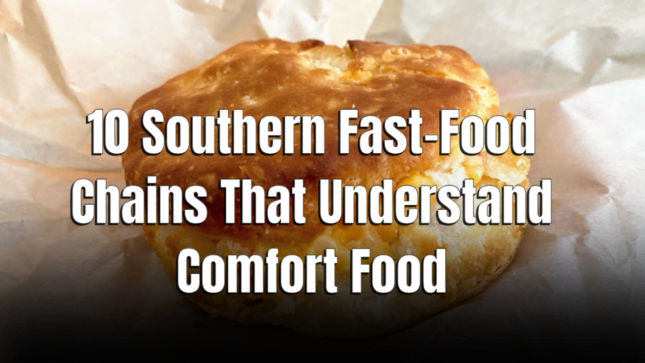 10 southern fast-food chains that understand comfort food