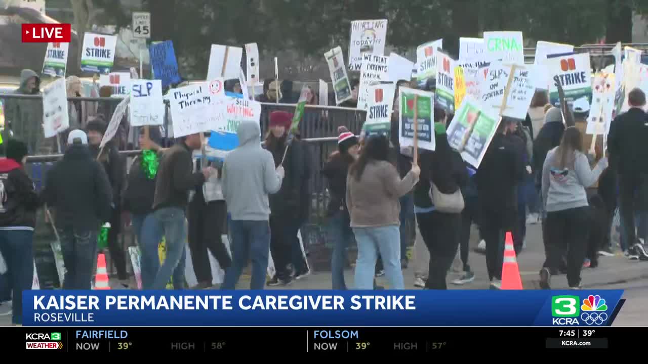 Kaiser health care workers across California, Hawaii go on strike
