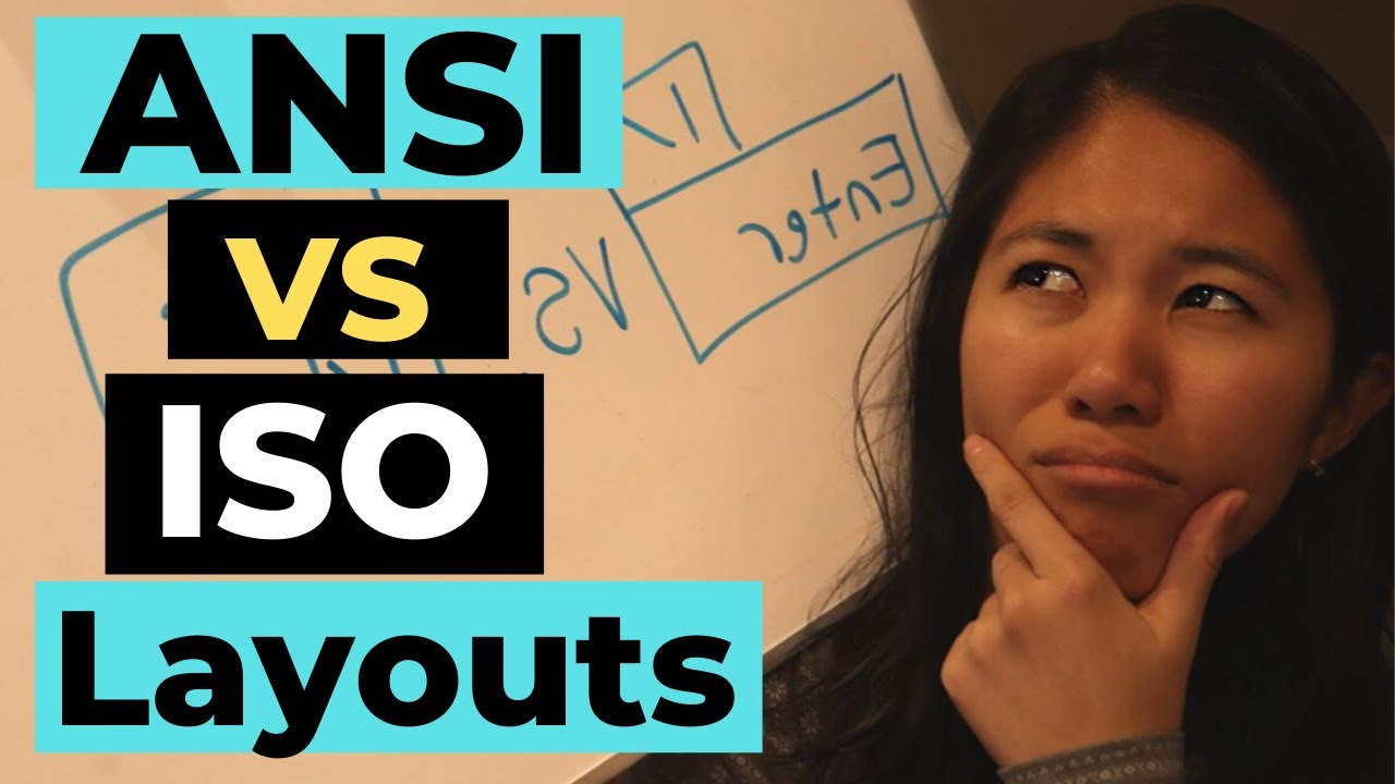 Discover the best keyboard layout: ANSI vs ISO & ergonomic spacebar tips