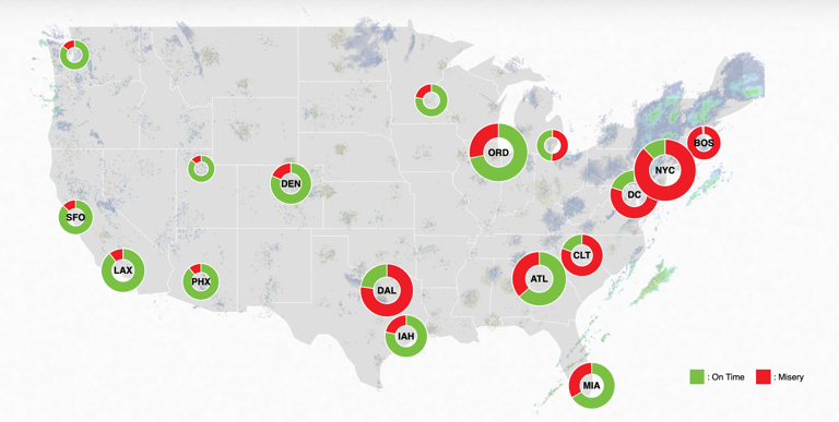 More than 700,000 without power, 4,000 flights canceled by snow storm