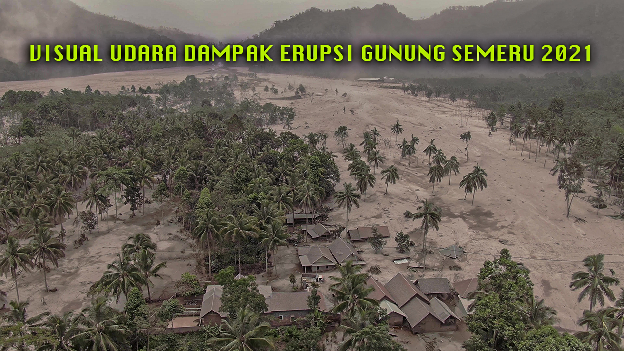 'Unsettling aerial shots highlight the impact of the deadly eruption of ...