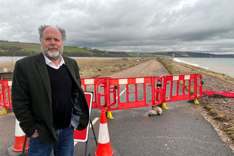 Urgent fight to keep key Devon seaside road running