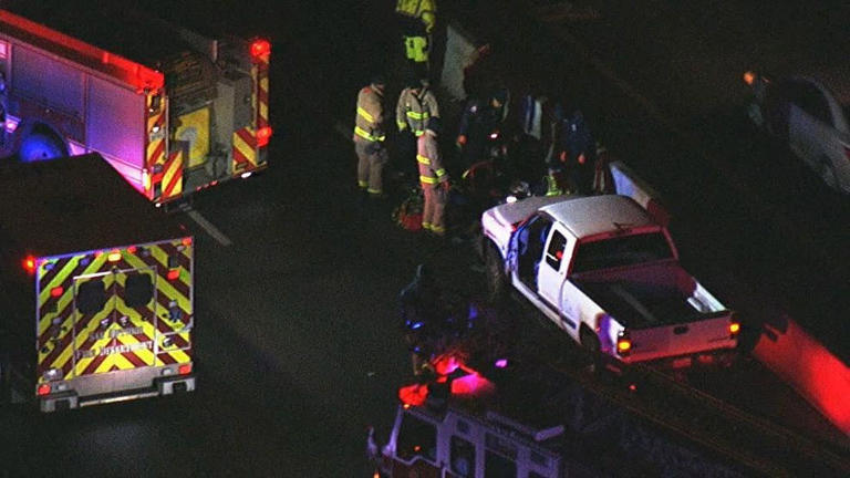 Man struck and killed while fixing broken-down car on Highway 90