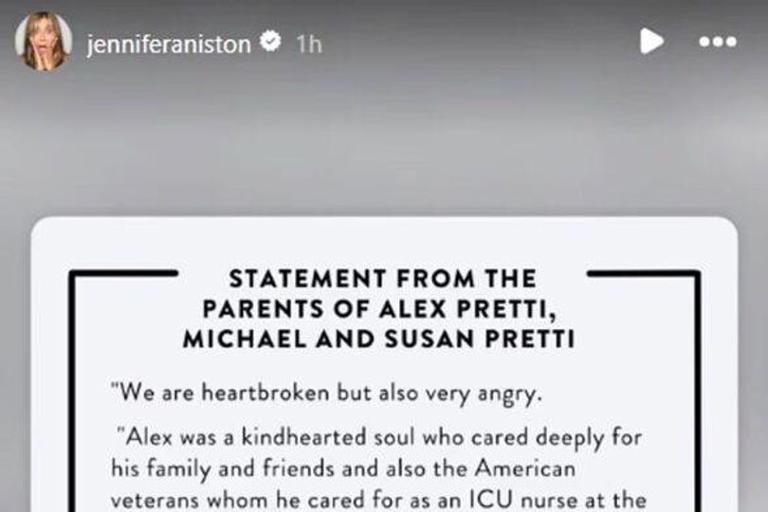 Jennifer Aniston makes rare political statement as she weighs in on ...
