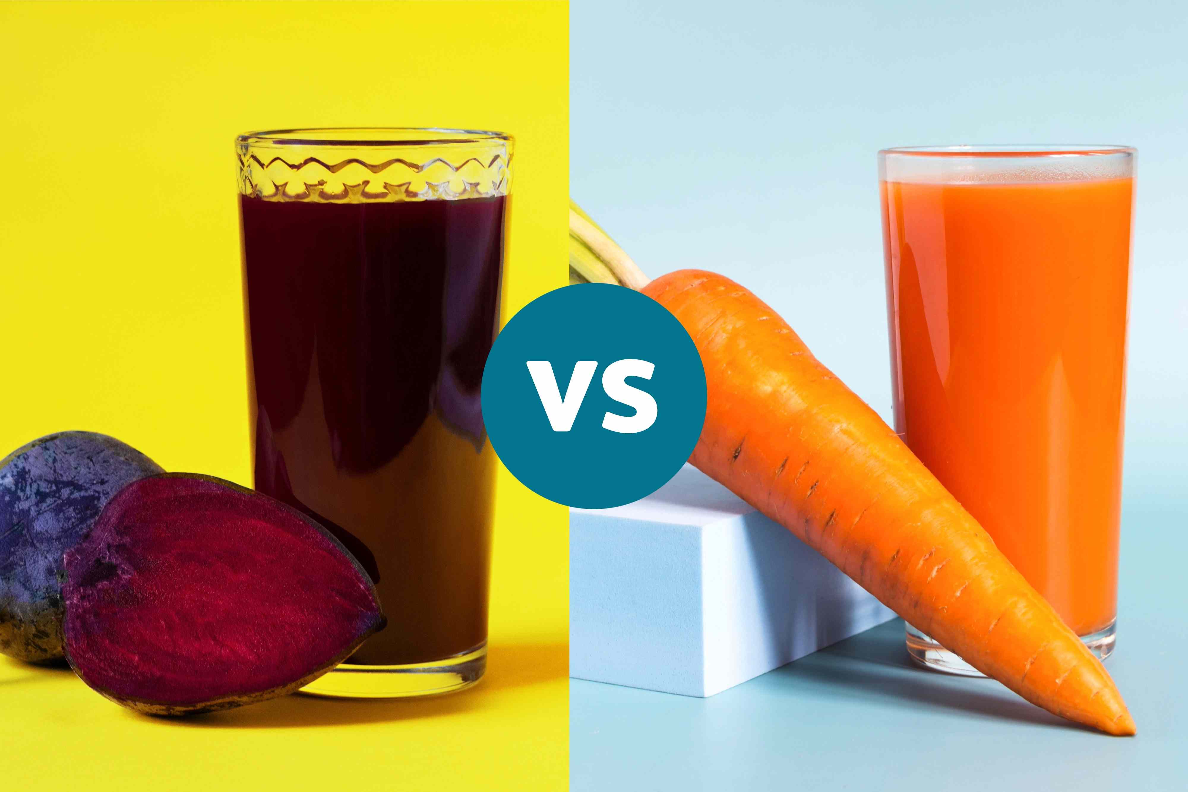 Beet juice vs. carrot juice: Which is healthier?<br>