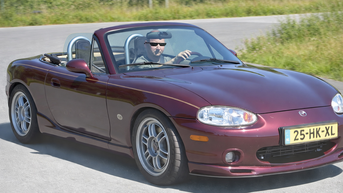 This turbo Miata is wildly fast and loud