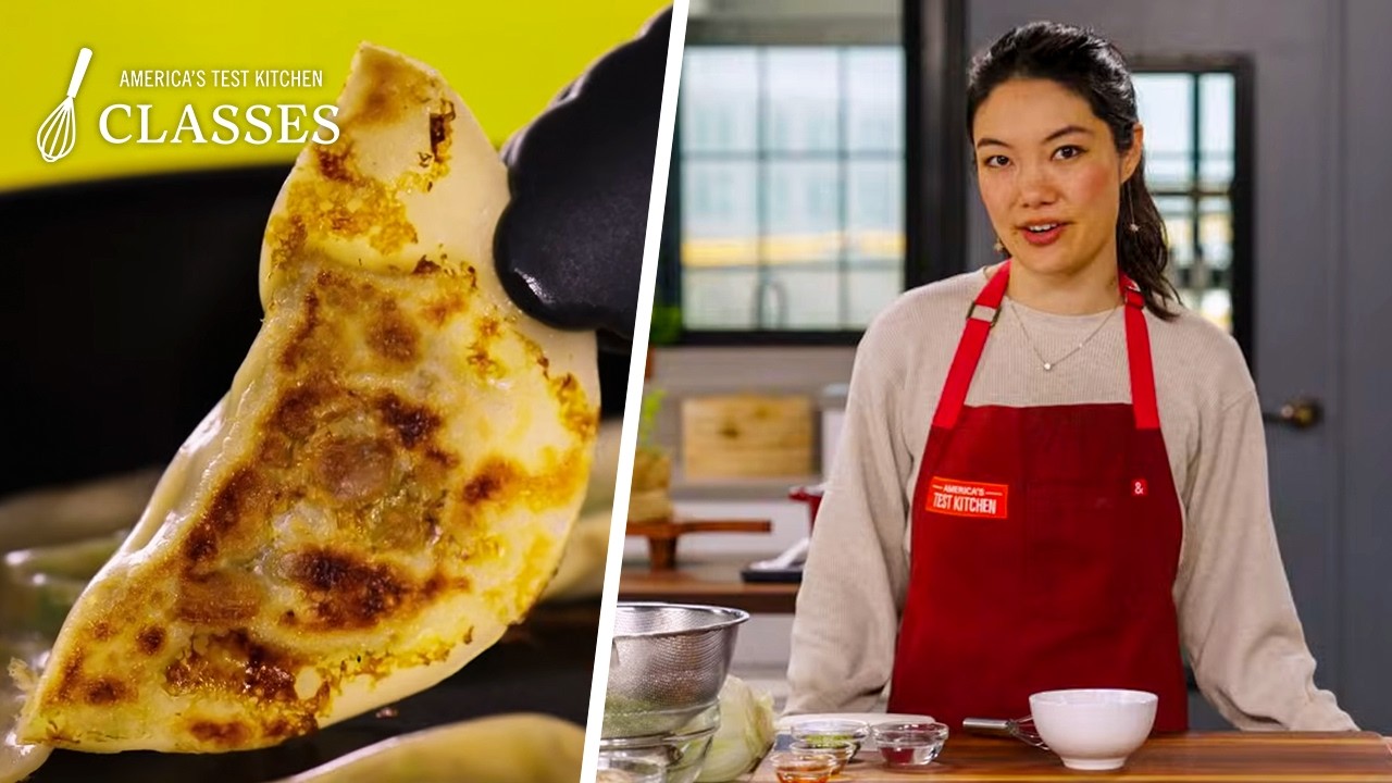 Master the secret to ultimate crispy cabbage mushroom potstickers