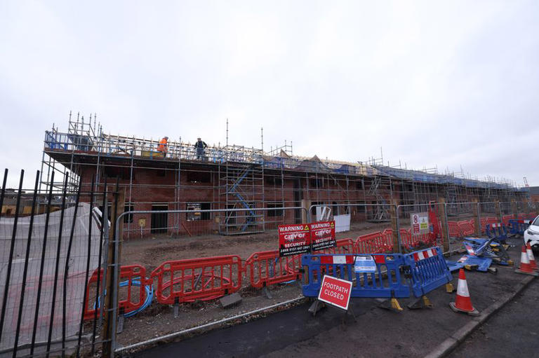 Former landmark industrial site transformed into £22m new housing ...