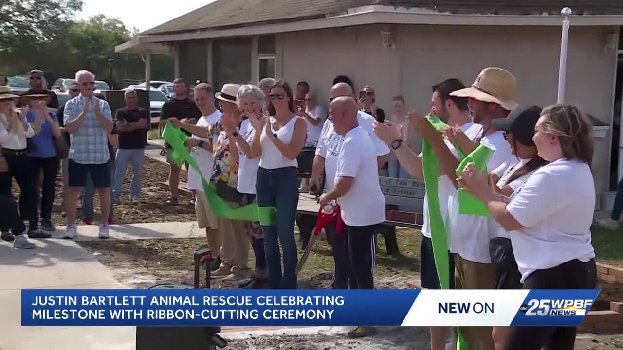 Justin Bartlett Animal Rescue marks milestone with Loxahatchee ribbon ...
