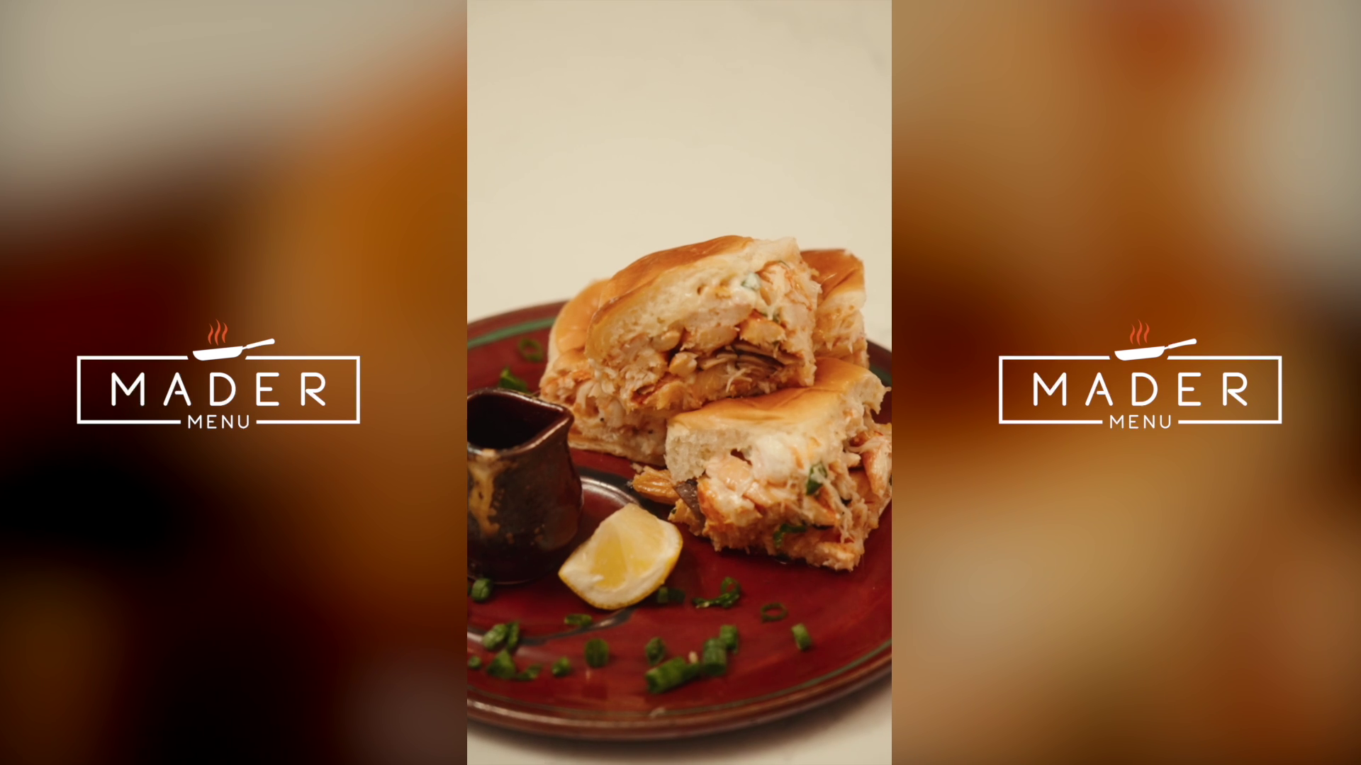 The Mader menu: Crab King sliders with truffle aioli
