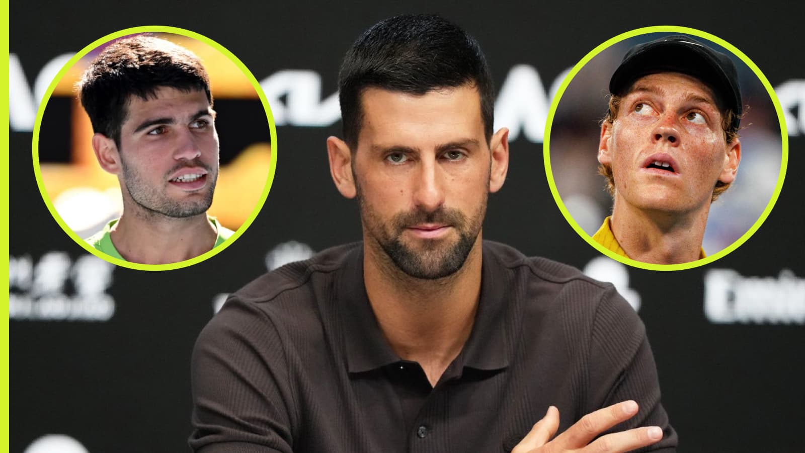 Novak Djokovic admits Jannik Sinner and Carlos Alcaraz hurt him with striking confession