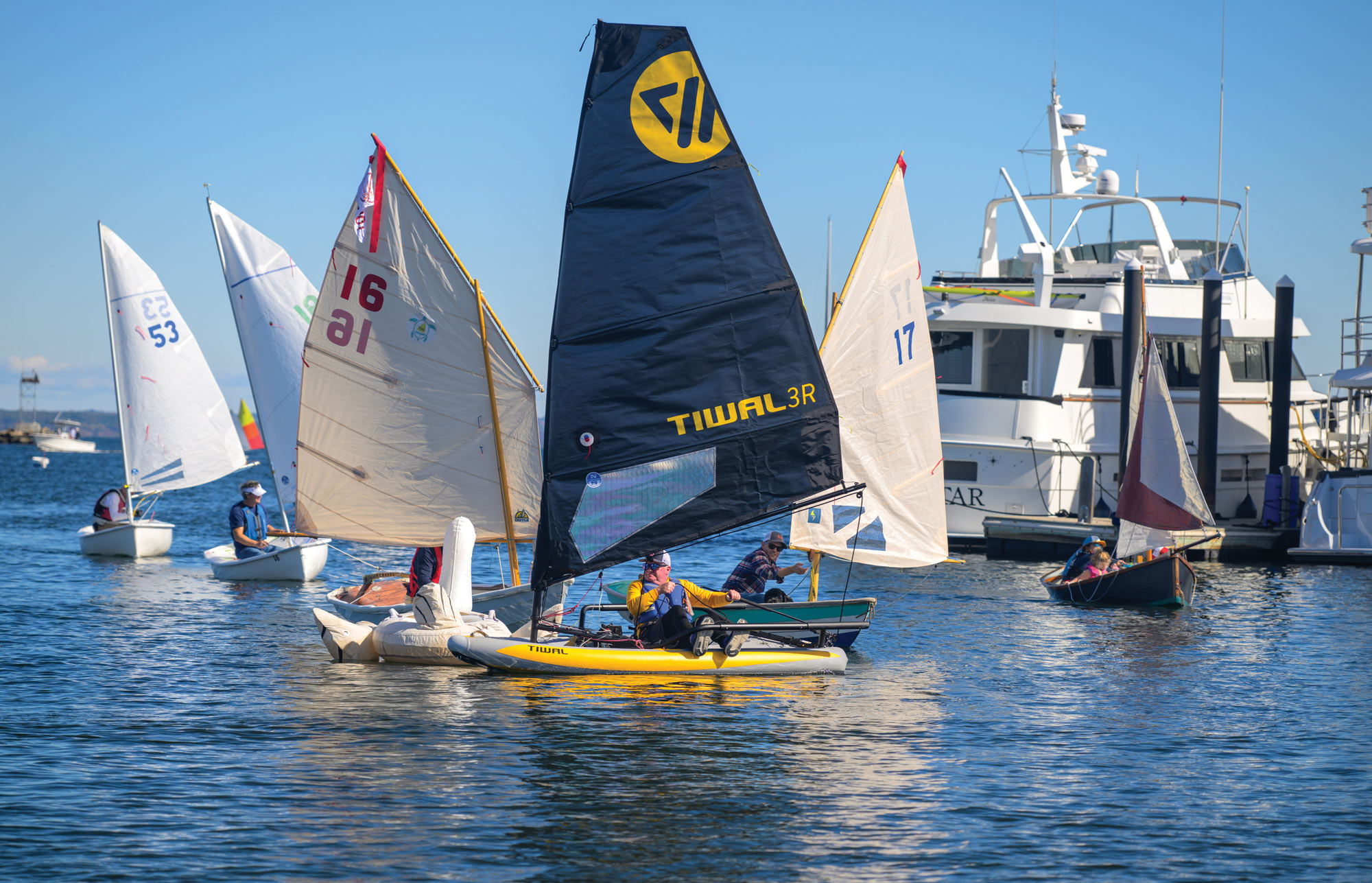 Get more racers on the water with Portsmouth racing