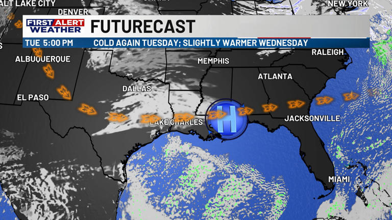 First alert forecast: Bitter cold to grip southwest Louisiana through week