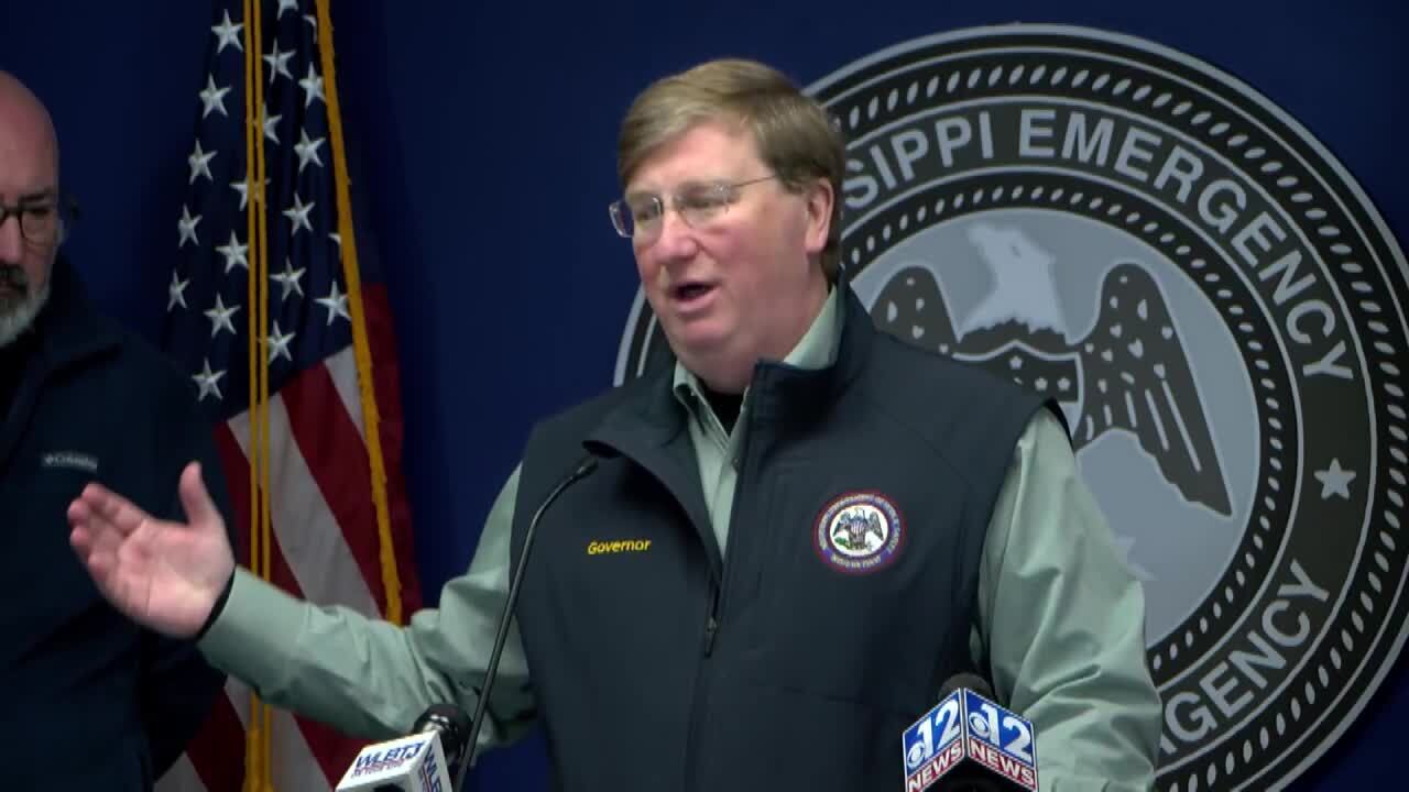 Watch live: Gov. Tate Reeves holds press conference amid deadly winter ...