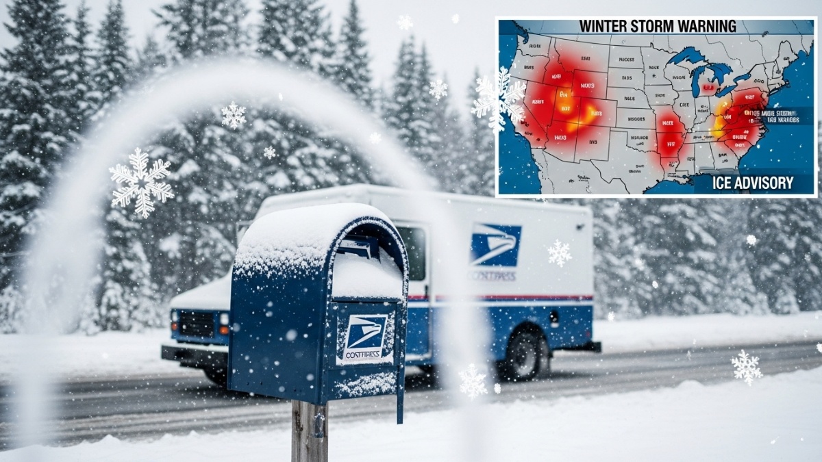 Mail delays expected as USPS issues warning across 30-plus states<br><br>