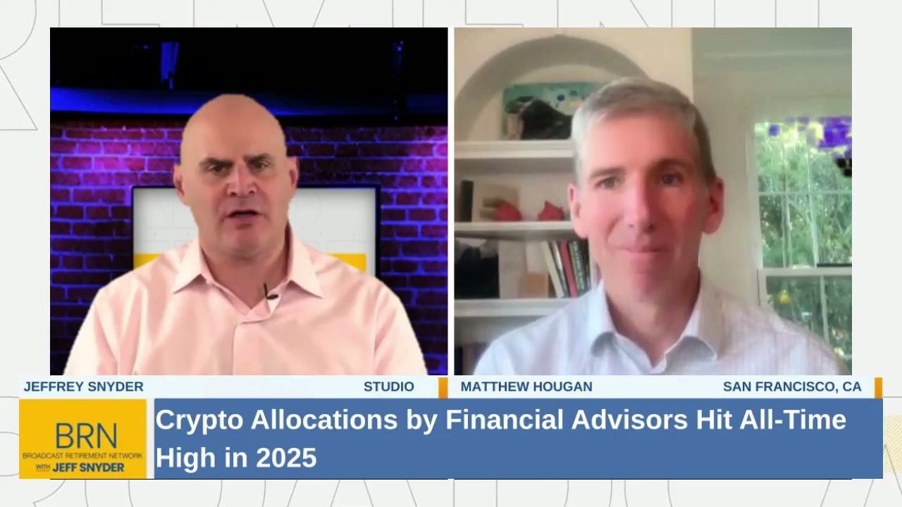 Crypto allocations by financial advisors hit all-time high in 2025 | Watch