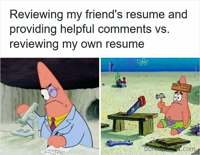 52 Hilarious Resume Memes That Might Be Painfully Relatable