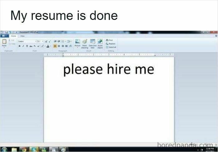 52 hilarious resume memes that might be painfully relatable
