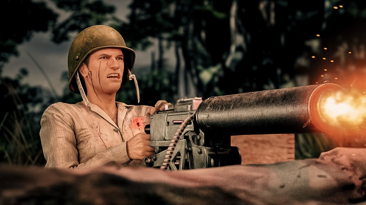 How a blind machine gunner hit the target