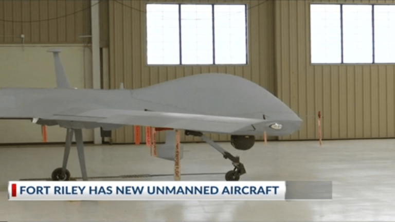 Fort Riley reveals new unmanned aircraft unit