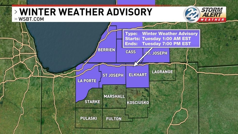 Winter Weather Advisory issued ahead of additional lake effect, blowing ...