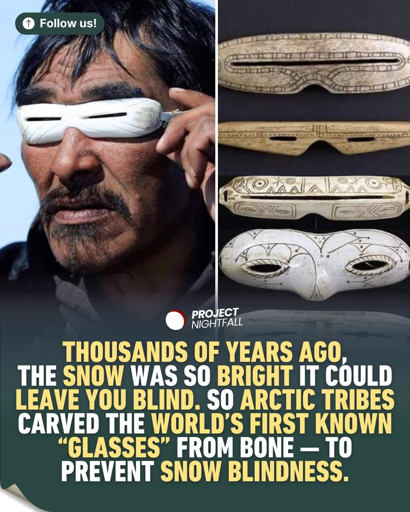 The Arctic sun wasn’t just bright, it was dangerous. Over 2,000 years ...