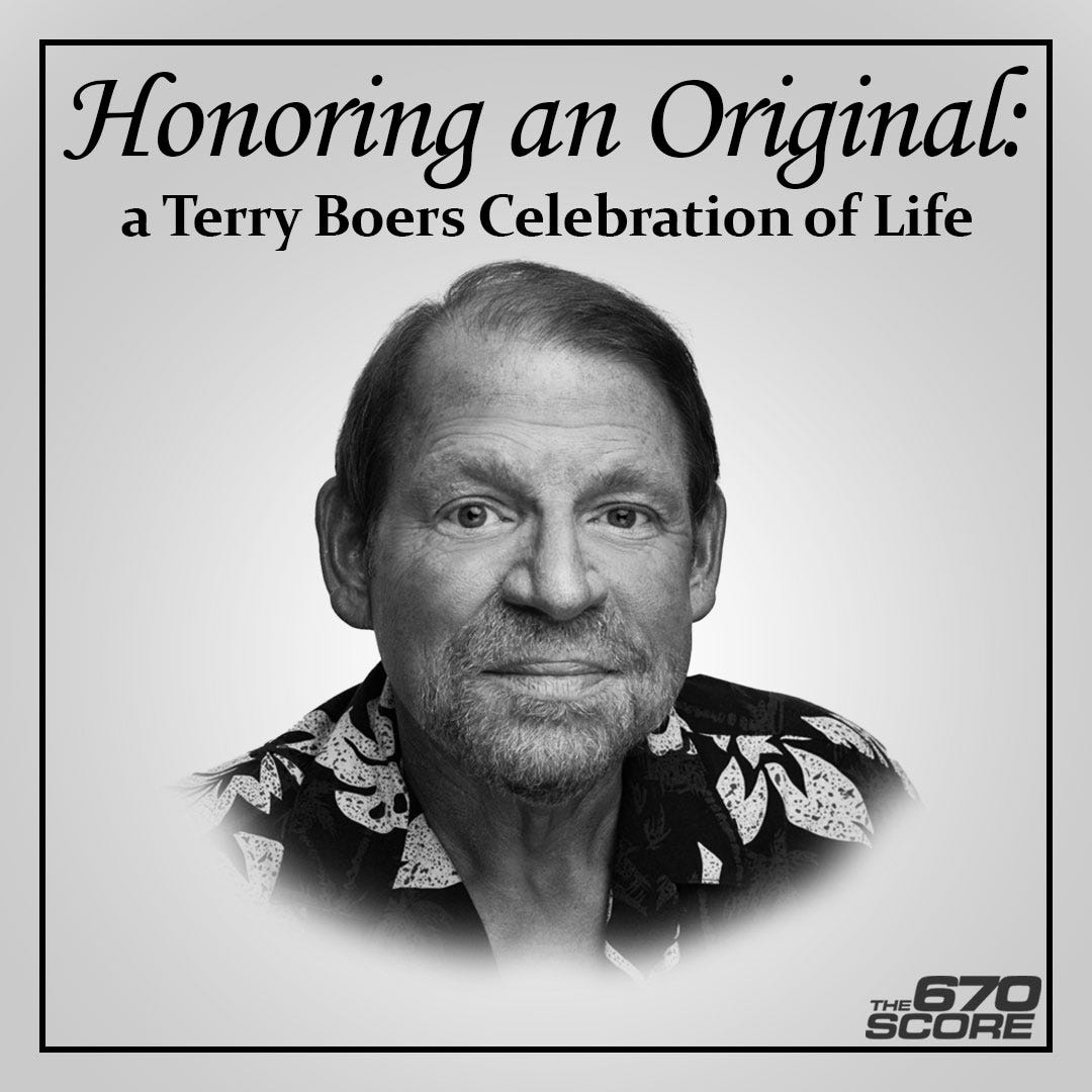The Score will air 'Honoring an Original: A Terry Boers Celebration of ...