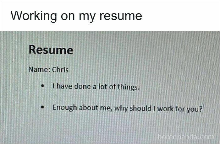 52 hilarious resume memes that might be painfully relatable