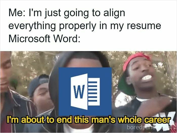 52 Hilarious Resume Memes That Might Be Painfully Relatable