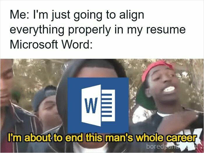 52 hilarious resume memes that might be painfully relatable