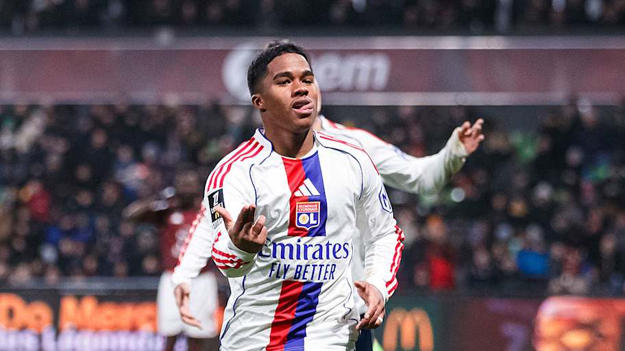 Endrick already has five goal contributions in three appearances for Lyon. | Sathire Kelpa/Eurasia Sport Images/Getty Images