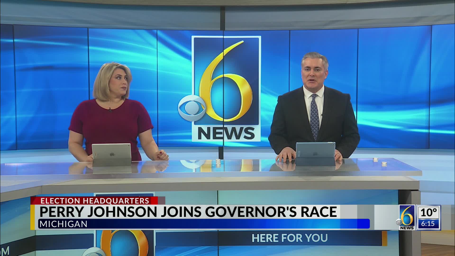 Perry Johnson joins governor's race