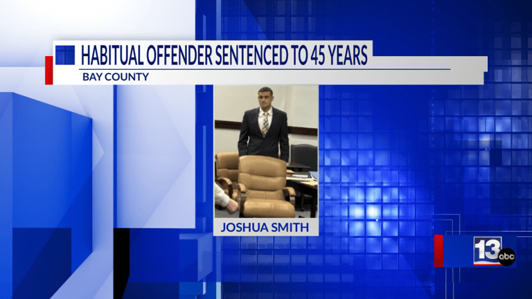 Bay County man sentenced to 45 years in prison for fentanyl and meth ...